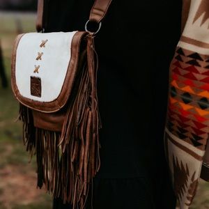 STS Ranchwear Crossbody Fringe Purse